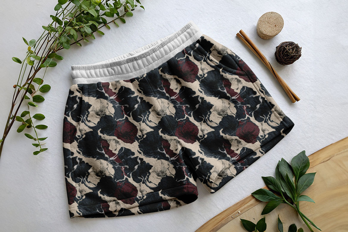 Dark Poppies – 3 Seamless Vector, a Pattern Graphic by one-touch (Photo 5 of 10)