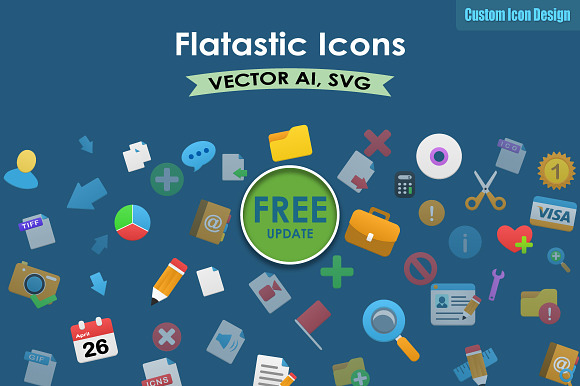 570 Vector Flatastic Icons