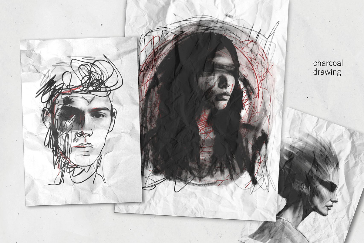 Drawing art: strokes, scribble, line, an Object Graphic by YuHusar (Photo 11 of 16)
