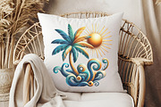 Abstracts Cute Summer Clipart, an Illustration by RobertsArt (Thumbnail 6 of 7)