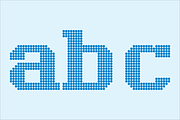 Display Dots Seven Font, a Font by GG Design (Thumbnail 4 of 10)