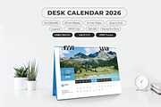 2026 Desk Calendar, a Stationery Template by MstArtwork (Thumbnail 3 of 6)