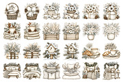 Cozy Winter Watercolor Clipart, a Seasonal Illustration by Nicolle's Colorful Art (Thumbnail 7 of 8)