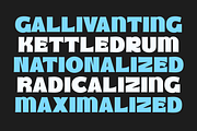Kines Sans Display, a Sans Serif Font by Fitrah Type (Thumbnail 8 of 14)
