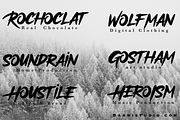 Bornneo – Handmade Display Font, a Font by Basnistudio (Thumbnail 4 of 6)
