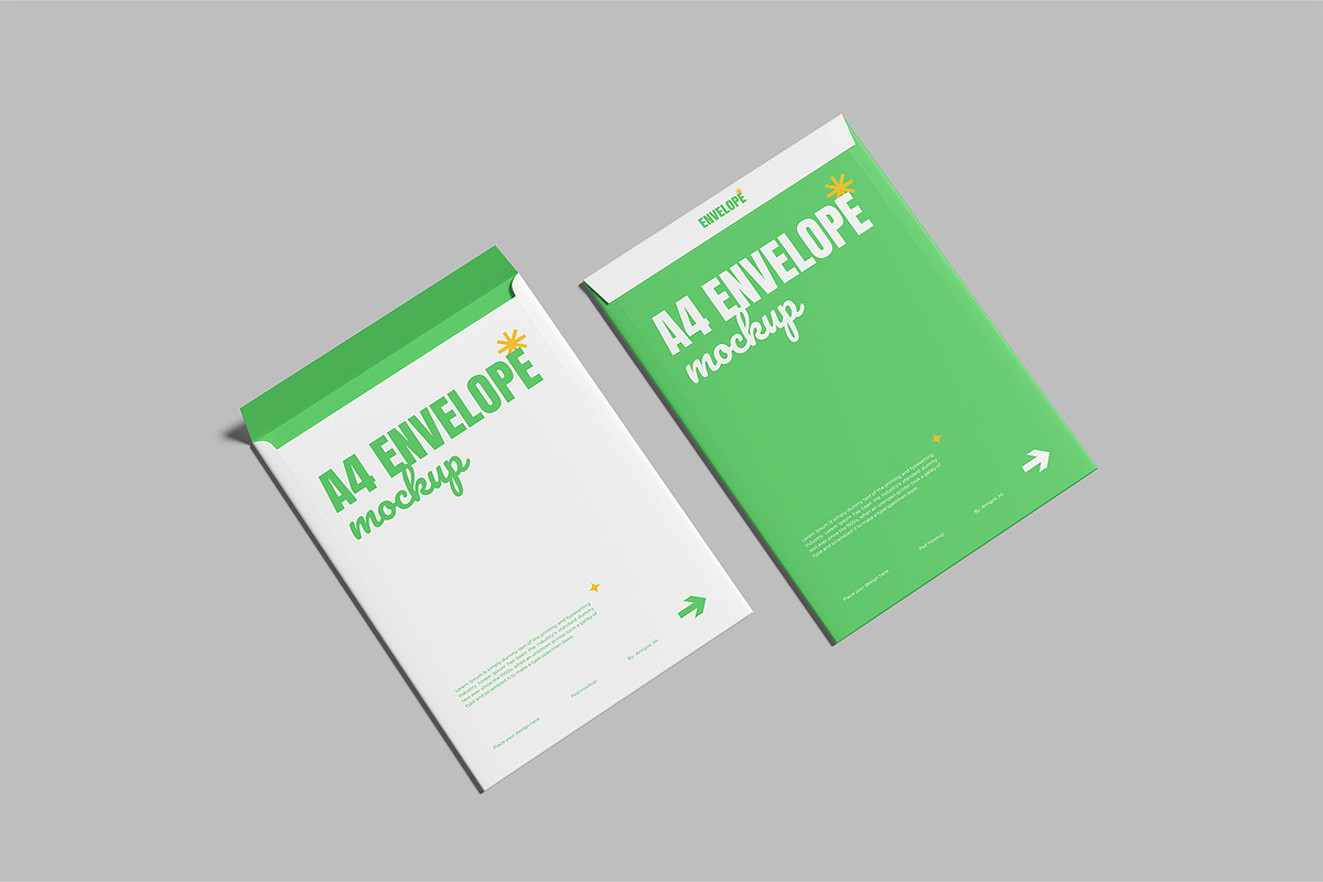A4 Envelope Mockup, a Product Mockup by Amigos__46 (Photo 2 of 5)
