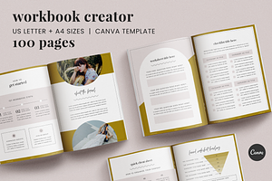 Canva Workbook Template Creator