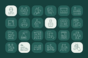 Shopping Icon Art Set, an Outline Icon by Prosymbols (Thumbnail 6 of 7)