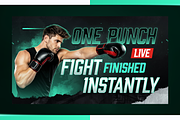 Boxing YouTube Thumbnail Pack, a Social Media Template by OnurDemircan (Thumbnail 5 of 6)