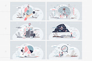 18 Data Science V1 Concepts, a Person Illustration by VectorMine (Thumbnail 4 of 8)