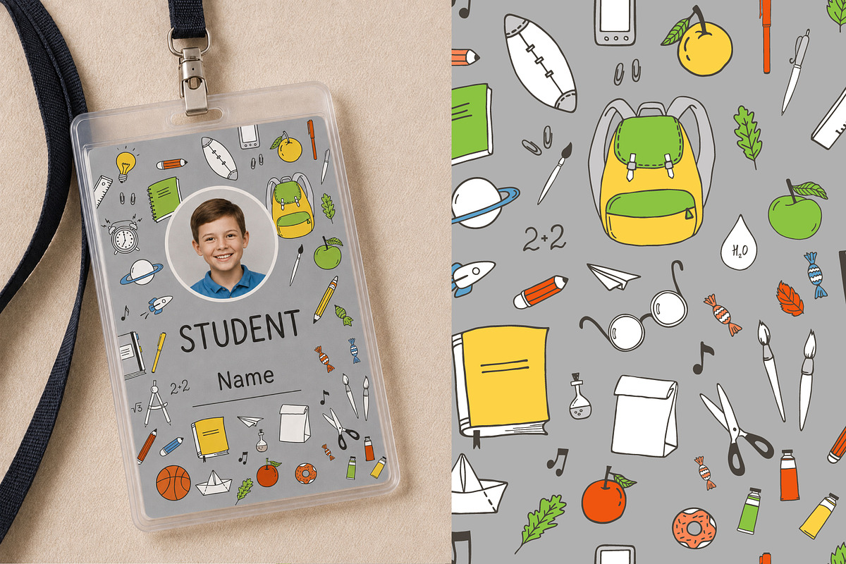 Back to School | Hand Drawn Set, an Education Illustration by Lena Kedrova (Photo 12 of 14)