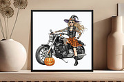 Chibi Kleinkind Halloween Biker, an Illustration by DreamCafeArt (Thumbnail 6 of 7)