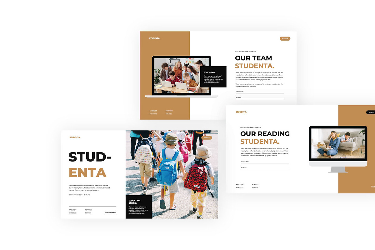 Studenta - An Education Presentation, a Presentation Template by Universitype (Photo 8 of 9)