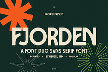 Fjorden Font Duo Sans Serif Font