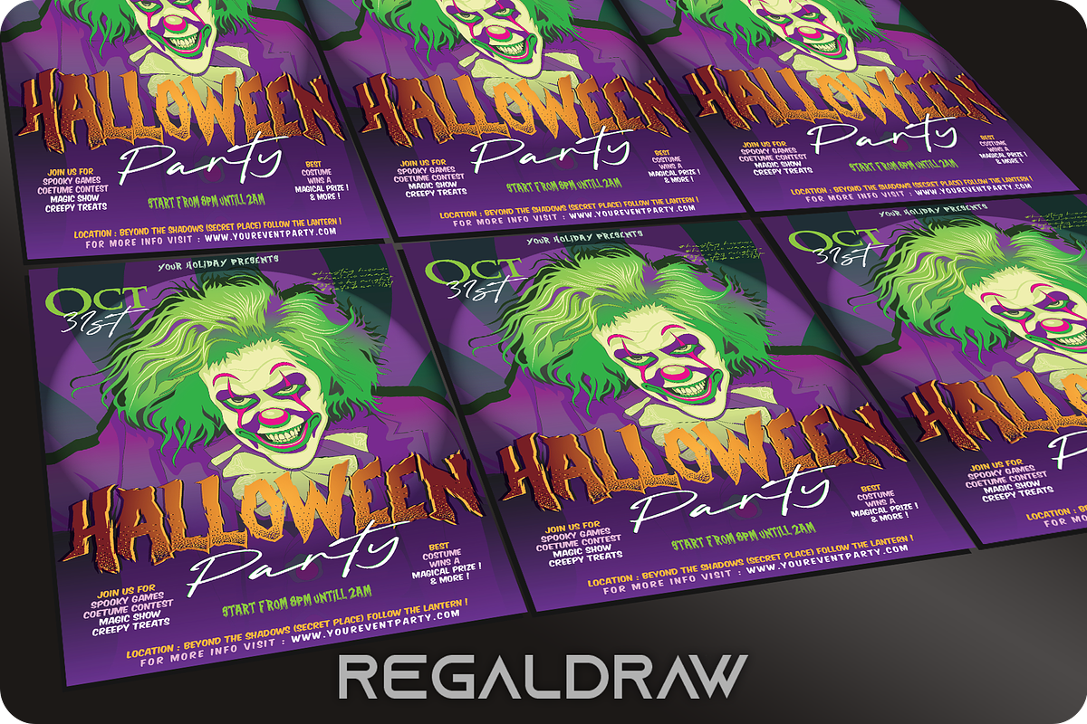 Clown show, Halloween Party session, a Person Illustration by regalDRAW (Photo 3 of 3)