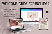 Social Media Manager Canva Website, a Websites & App Template by Made by Melody (Thumbnail 4 of 12)