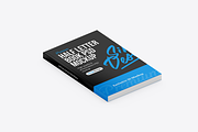Half Letter Soft Cover Book Mockup, a Books & Magazine Mockup by SimplDesign (Thumbnail 5 of 13)