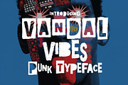 Vandal Vibes - Punk Typeface, a Handwritten Font by HipFonts (Thumbnail 1 of 10)