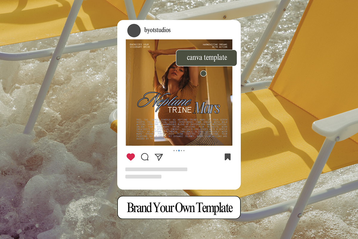 Astrology Canva Templates, a Social Media Template by BYOTstudios (Photo 4 of 10)