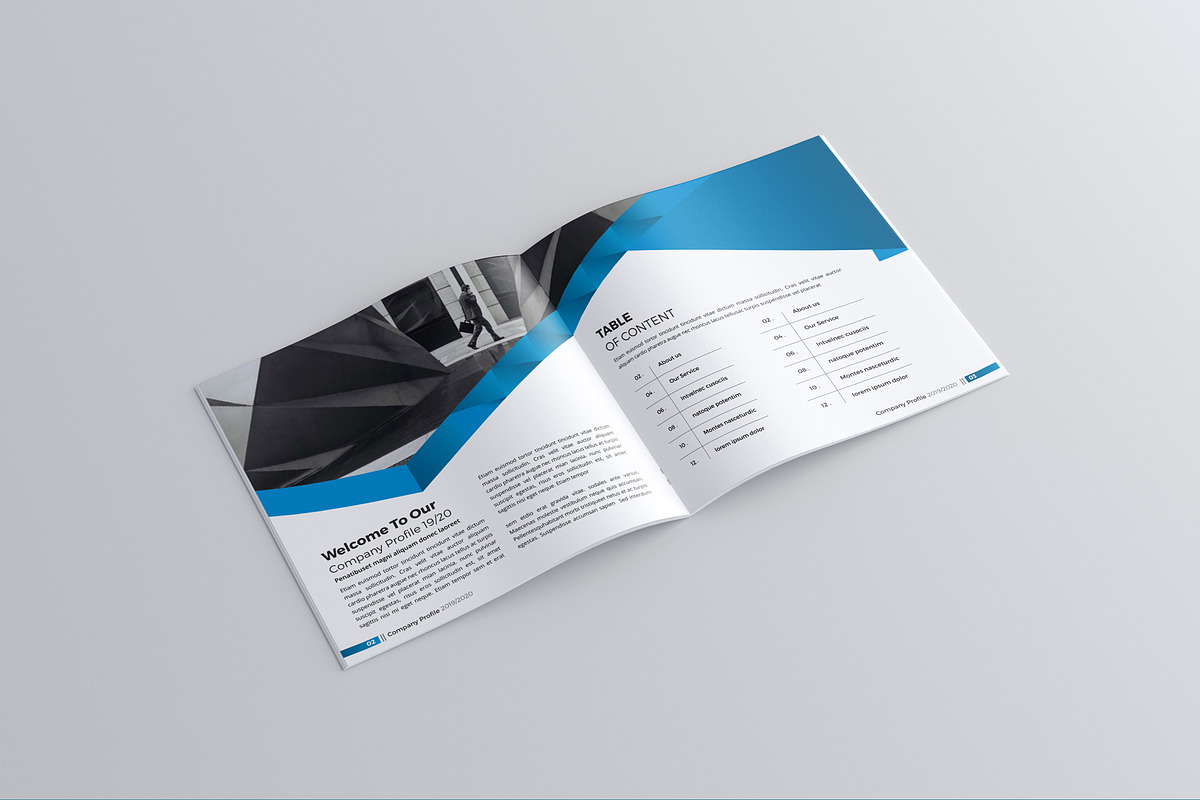 Square Brochure Design 02, a Brochure Template by JanySultana (Photo 2 of 14)