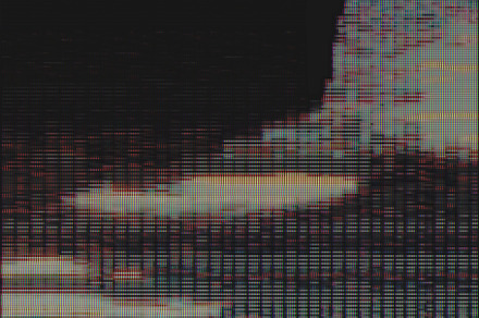 Abstract Digital Glitch CRT Monitor, an Abstract Photo by bbymedia.store