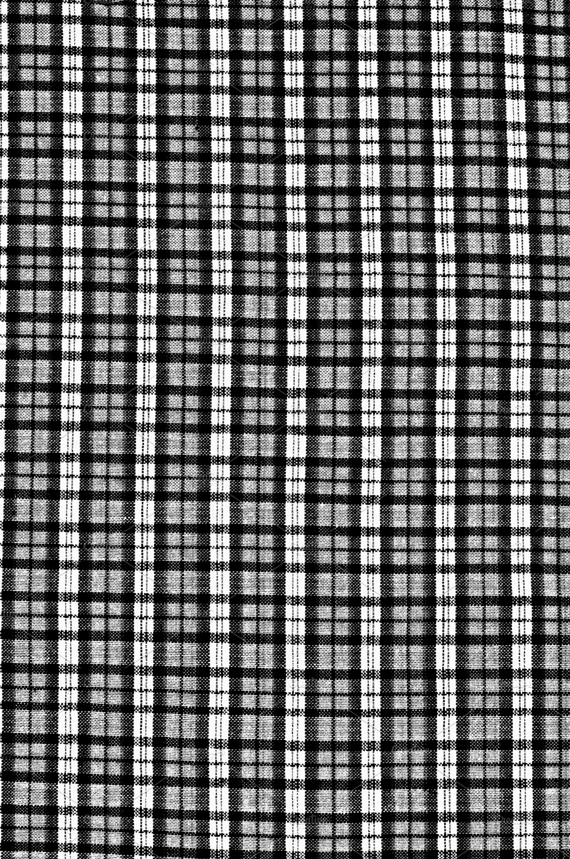 black and white checks
