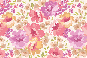 Floral Patterns Set