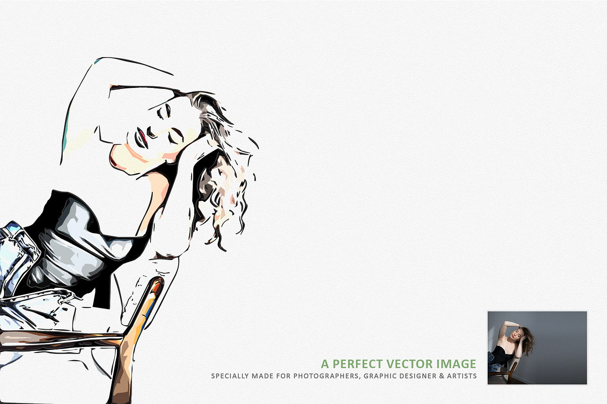 Vecto Maker - Photoshop Action Vol 2, an Action Add-On by A R T M A R T (Photo 8 of 10)