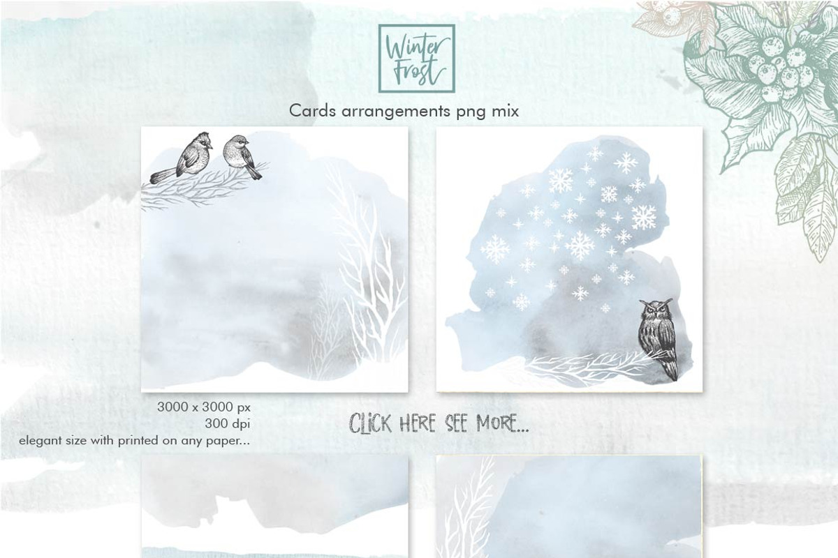 WINTER FROST Script + SVG + Bonus, a Script Font by Olexstudio (Photo 12 of 19)