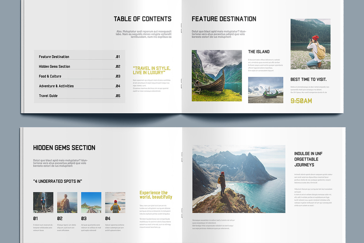 Travel Magazine for Destination preview 3