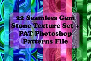 22 Seamless Gem Stone Textures