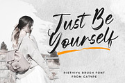 Risthiya Brush, a Handwritten Font by Gatype (Thumbnail 2 of 6)