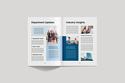 Newsletter Template | Canva & Indd, a Magazine Template by Leaflove (Thumbnail 8 of 10)