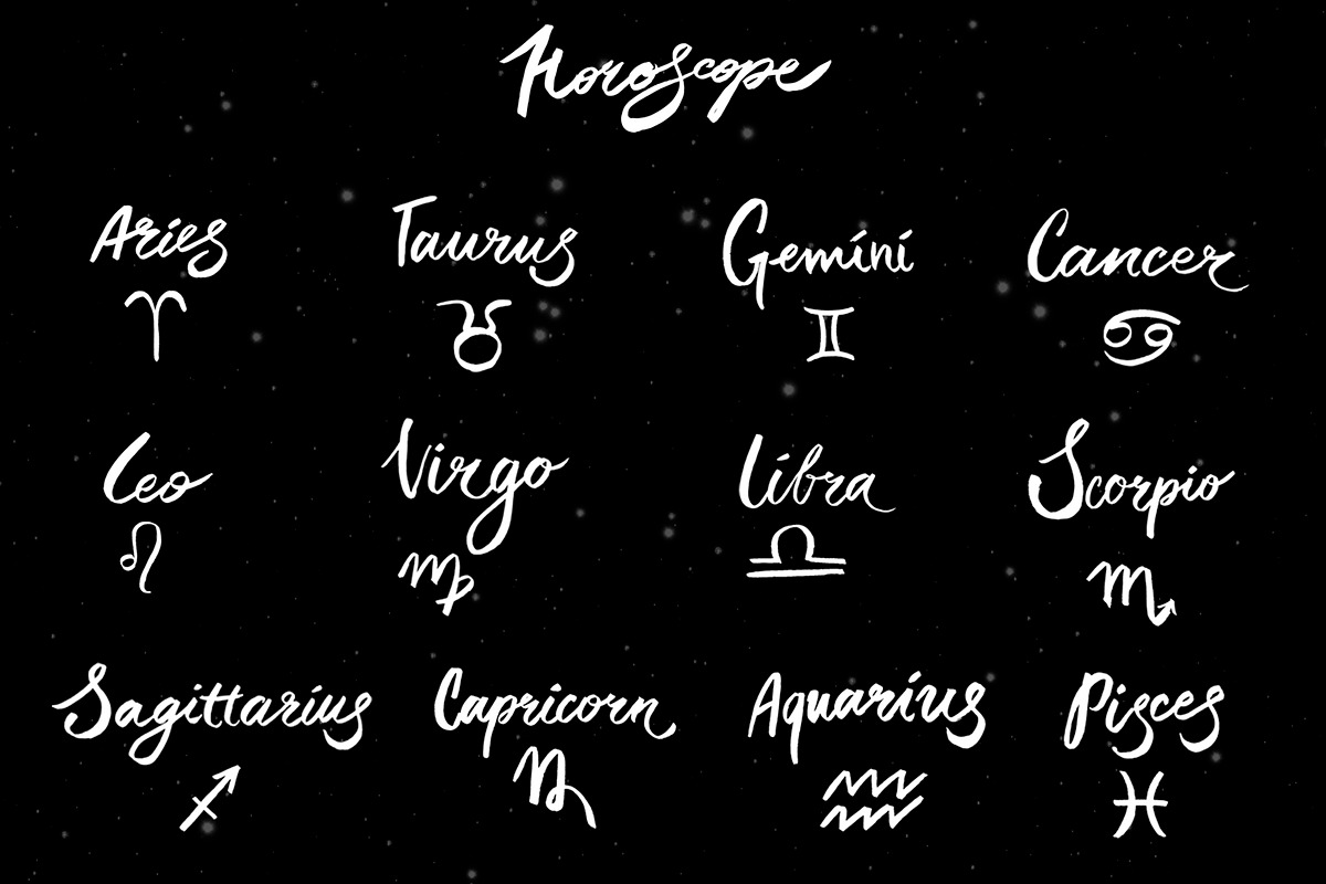 Horoscope - Zodiac collection, an Illustration by Mii Lab (Photo 4 of 10)