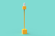 Cubic Candelabrum 3D Printing, an Object 3D Model by Kseniya-Omega (Thumbnail 1 of 4)