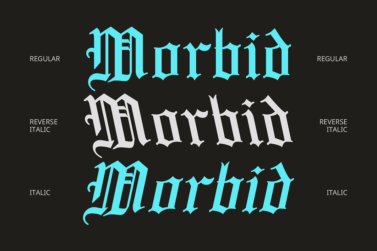 CS Rubeus – Old English Font, a Blackletter Font by Craft Supply Co. (Photo 3 of 8)