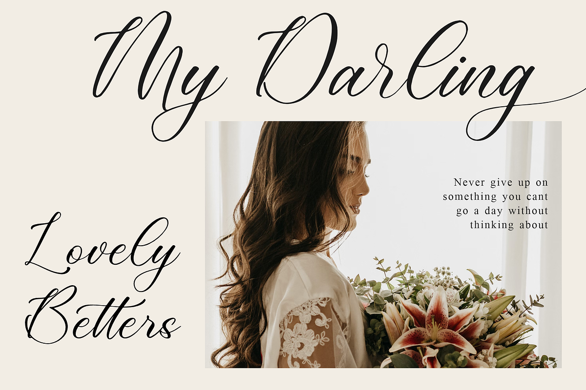 Cathylise Janetson Script Font, a Script Font by Storytype Studio (Photo 3 of 16)