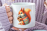 Boho Woodland Creatures Animals, an Illustration by CraftArtStudio (Thumbnail 5 of 6)
