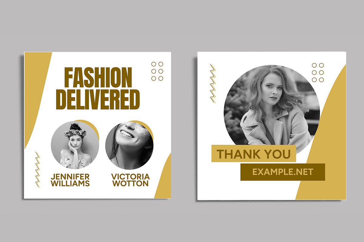 New Year Fashion Social Media Post, a Social Media Template by ContestDesign (Photo 6 of 6)