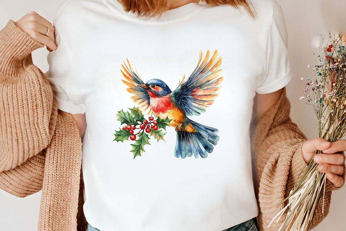 Watercolor Christmas Chinoiserie, an Illustration by Canvas Craft (Photo 4 of 8)