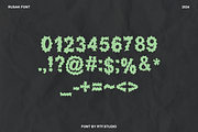 RUSAK - FONT DISPLAY, a Slab Serif Font by rtf.studio (Thumbnail 4 of 4)