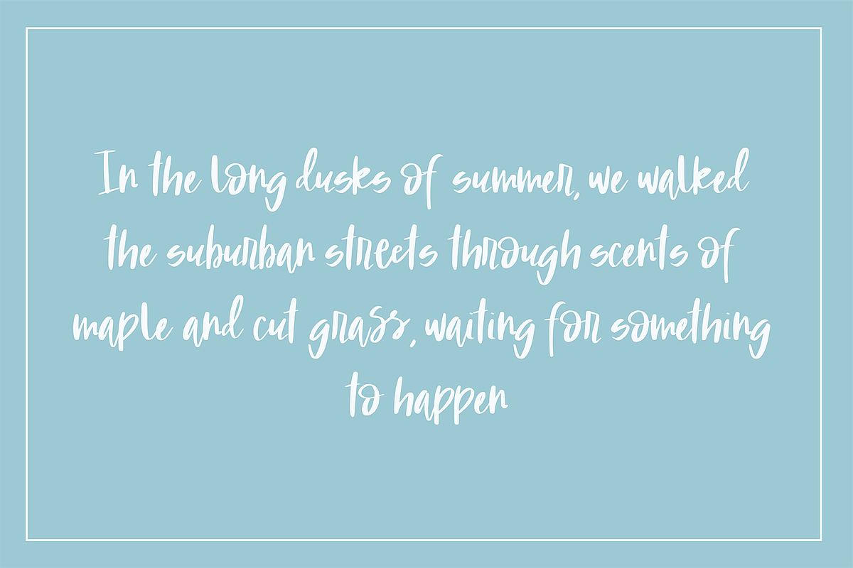 GOLDEN DAYS Brush Signature Script preview 7