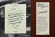 Rona Plans Font, a Script Font by DearLailaStudio (Thumbnail 6 of 8)