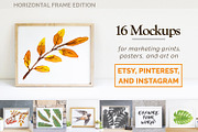 Print & Poster Mockups for Etsy, a Print Template by Drifter Studio PrintShop (Thumbnail 1 of 4)