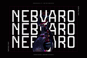 Nebvaro - Pixel Tech Font, a Sans Serif Font by Iqsiart Studio (Thumbnail 1 of 6)