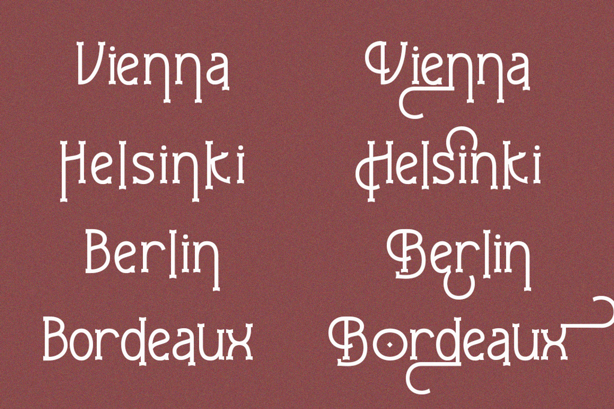 Gleams Serif Display, a Serif Font by Alandya TypeFoundry (Photo 7 of 8)
