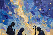 Jesus Christmas Nativity Bundle Set, a Person Illustration by PLUM&FIGS (Thumbnail 4 of 32)