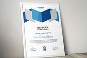 Certificate Word | PSD | AI, a Stationery Template by Curve Design (Thumbnail 2 of 3)