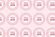 Pink Love - All Caps Heart Font, a Sans Serif Font by Kaya Fonts (Thumbnail 5 of 20)