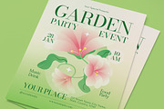Garden Party Flyer, a Flyer Template by graphicook (Thumbnail 3 of 3)